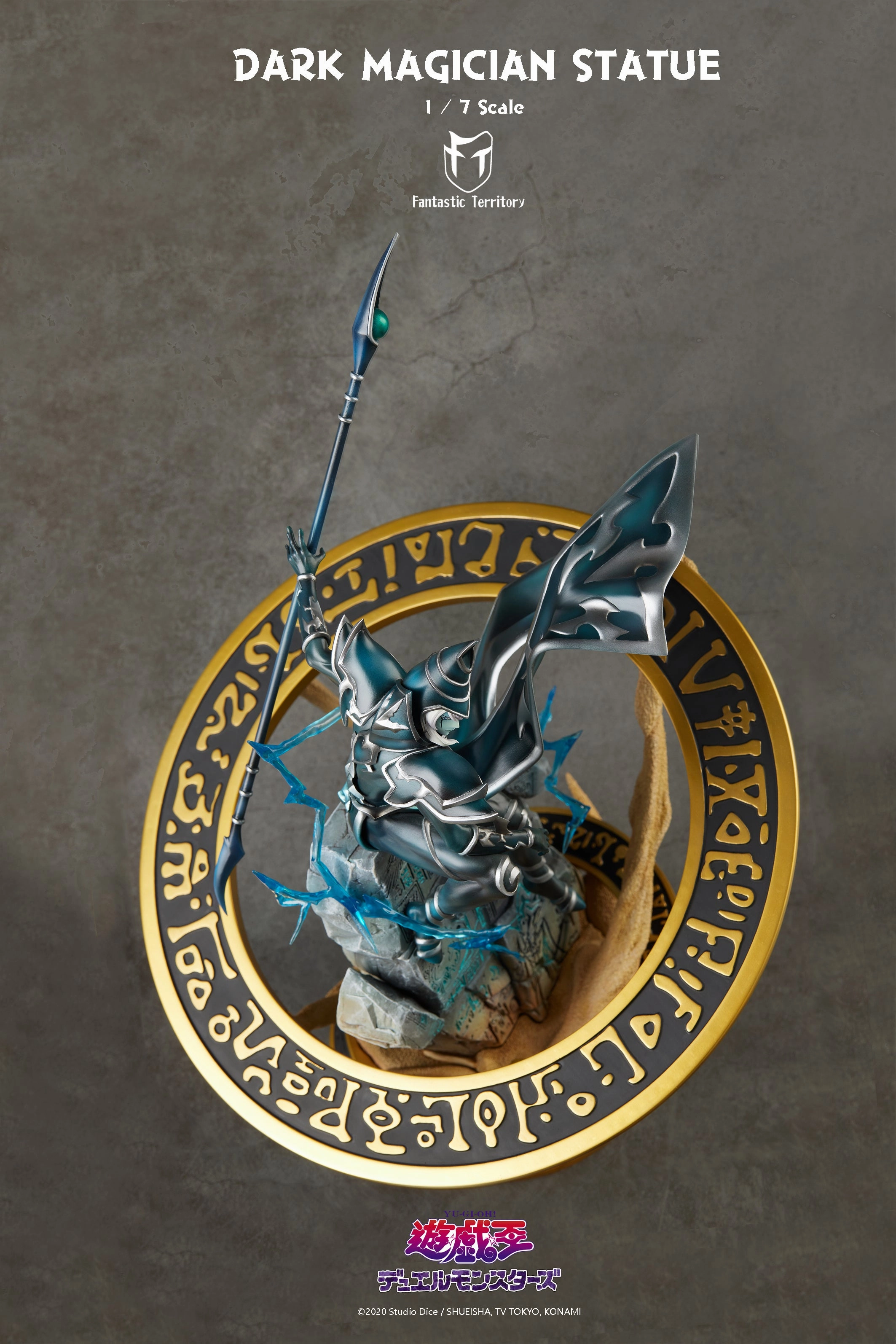 Yu-Gi-Oh - Dark Magician 1/7 Scale Statue Fantasy Hero