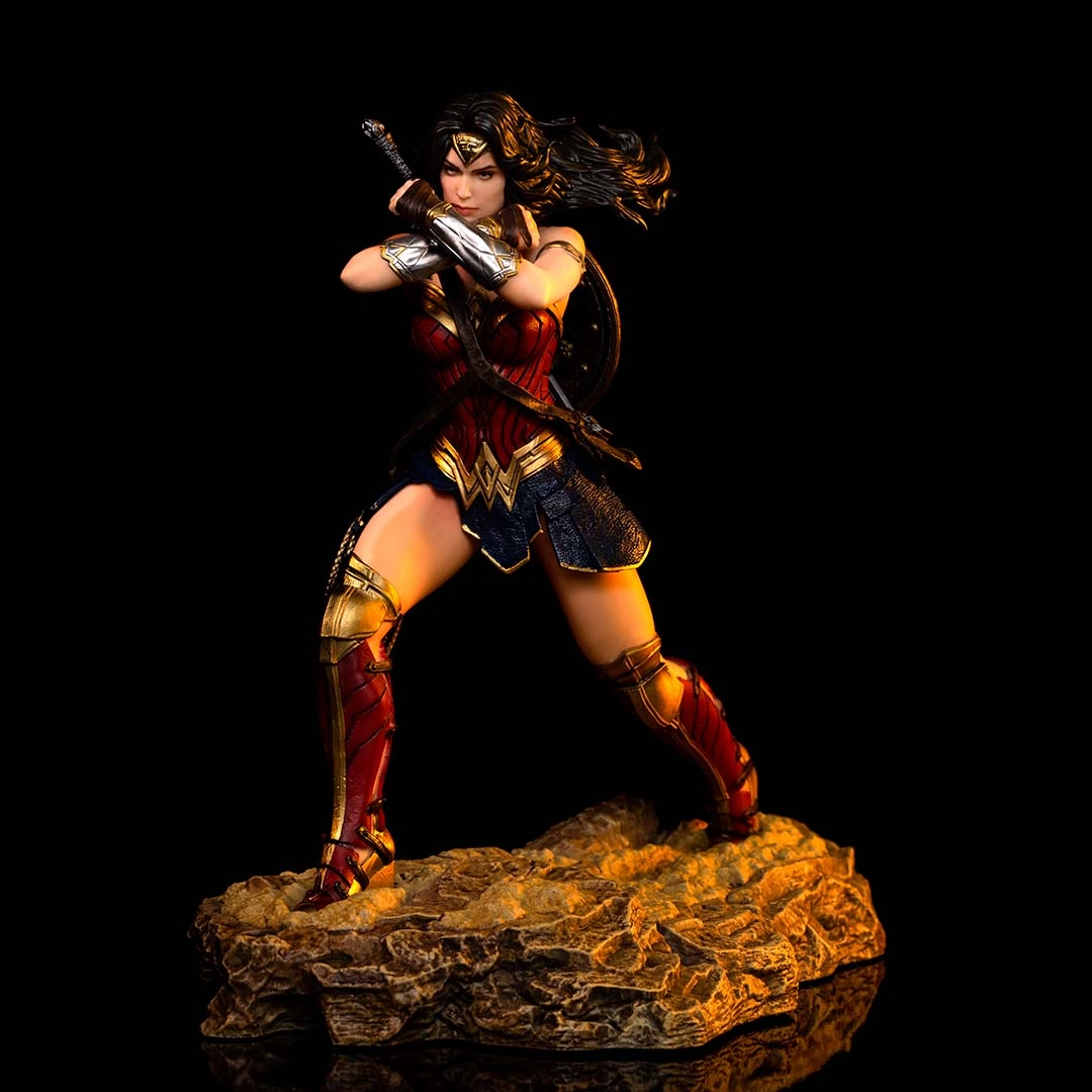 Christmas Decoration Passed Down Zack Snyder's Justice League - Wonder Woman Art Scale 1/10